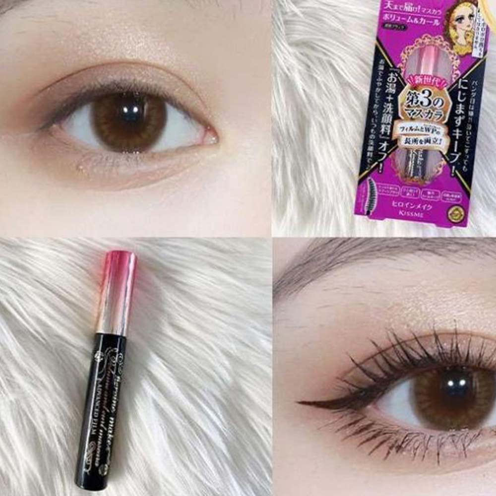 Kiss Me Mascara Waterproof Long Lasting Volume Long Curl Black Kiss Me Heroine Mascara