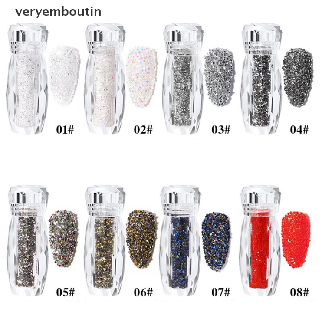 Đá 3D Mini 0.6-1.2mm Tự Trang Trí Móng Tay