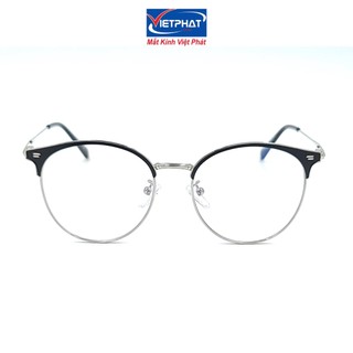 Gọng kính cận kim loại mắt tròn vietphat eyewear s1608 thời trang nữ