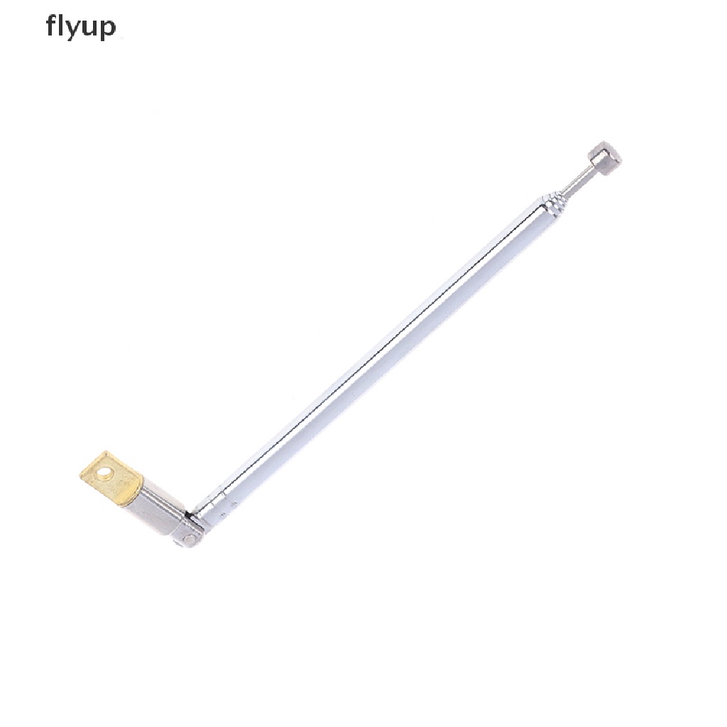 1 Ăng Ten Radio FM AM FM Thu Gọn 5 Khúc Bằng Thép Không Gỉ 37cm Thông Dụng