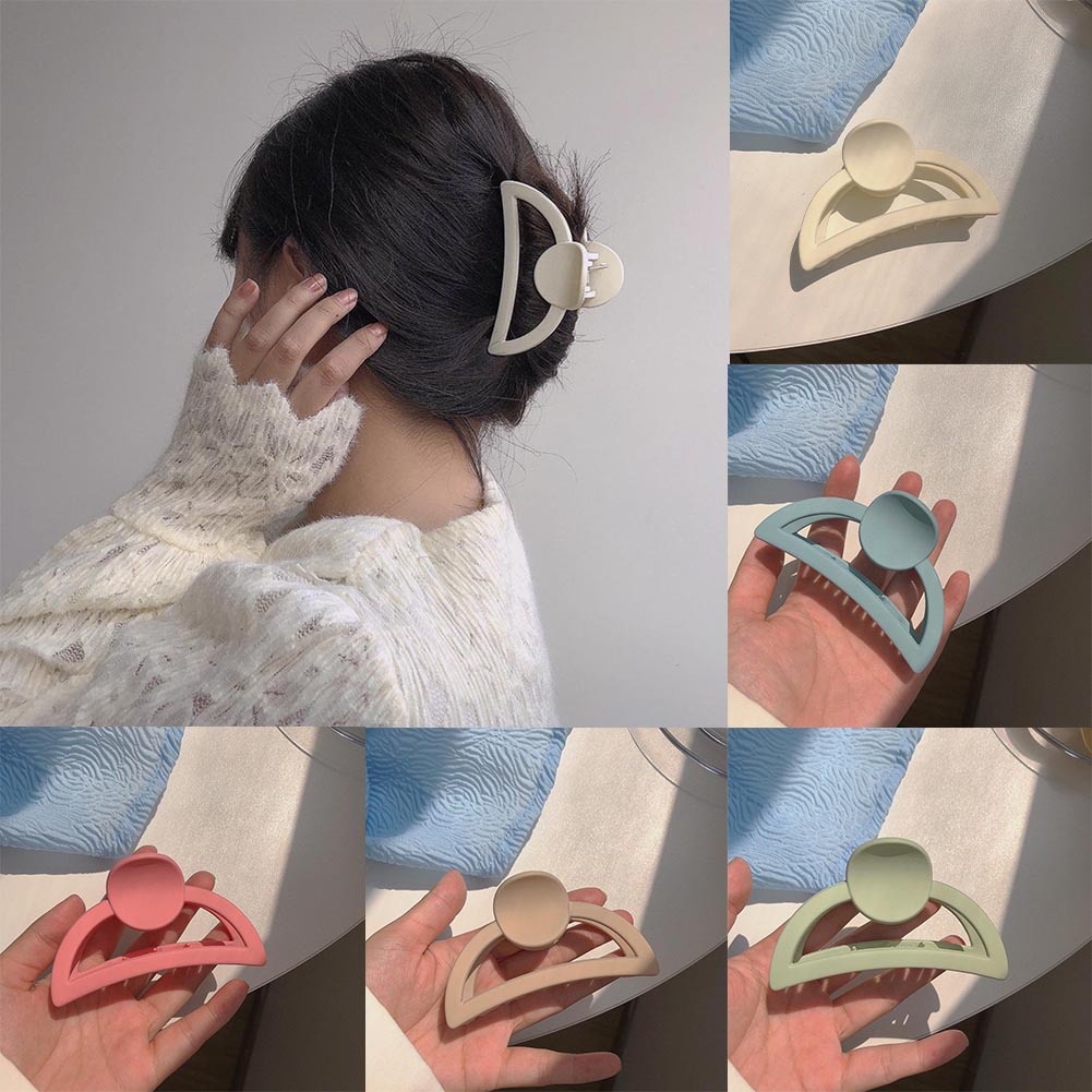 Kẹp Tóc Màu Sắc Kẹo Ngọt Họa Tiết Hình Học Thời Trang Hàn Quốc