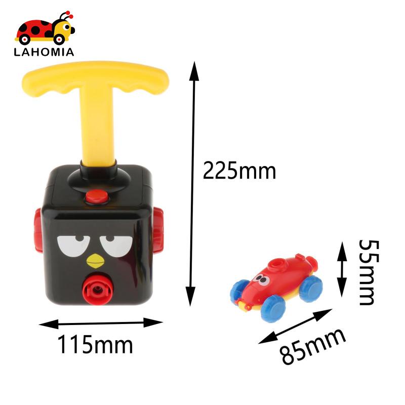 LAHOMIA Đồ chơi xe chạy bong bóng bằng tay kèm bơm bong bóng vui nhộn cho trẻ mẫu giáo