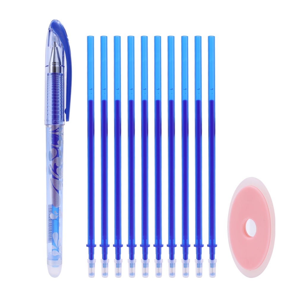 Bút Bi Mực Đen / Xanh Ngòi 0.5mm Có Thể Giặt Được