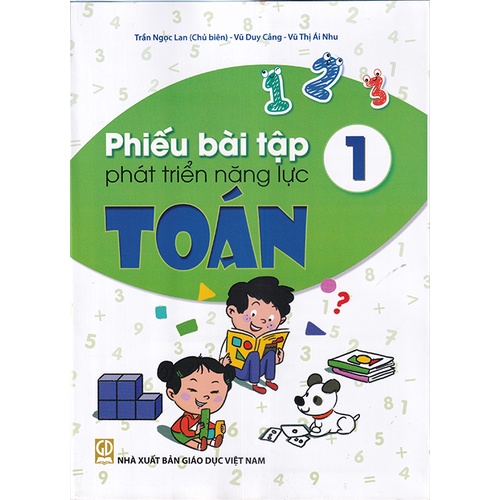 Sách - Phiếu bài tập phát triển năng lực Toán 1
