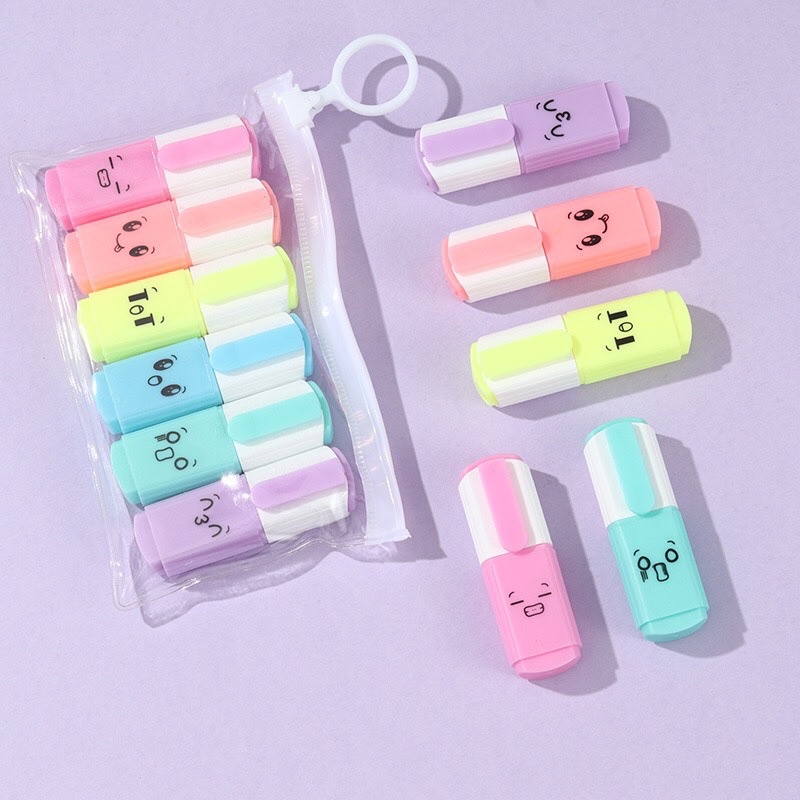 Set 3 bút nhớ dòng mini nhiều hình dễ thương