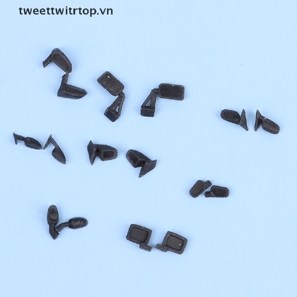 1 Cặp Gương Chiếu Hậu 1: 64 Dùng Để Trang Trí Mô Hình Xe Hơi
