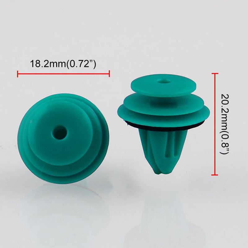 Set 25 Đinh Tán Nhựa Phụ Tùng Cao Cấp Cho Xe Ô Tô Toyota 90467-10188