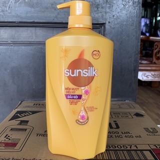 Dầu Gội Sunsilk Mềm Mượt Diệu Kỳ 900g(mầu vàng)