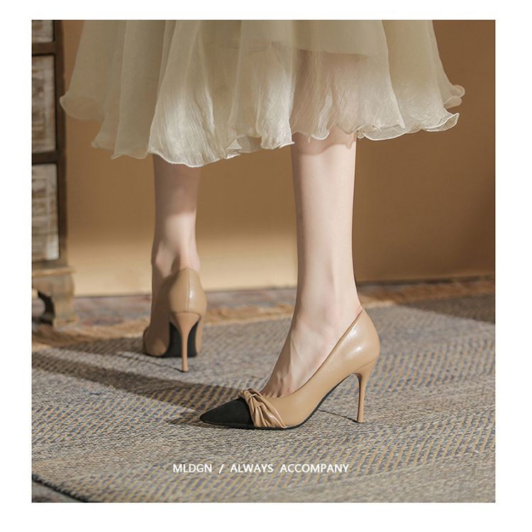 Giày Cao Gót Mũi Nhọn Thời Trang Mùa Thu 2022 5ZDP