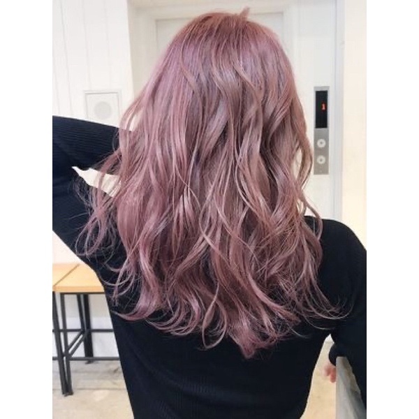 Màu hồng lạnh Rose Gold- Hấp màu dành cho tóc tẩy Seasilky 260ml, giúp tóc mềm mượt
