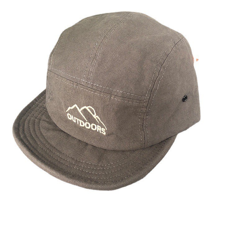 Mũ Lưỡi Trai Mềm Mại Thêu Chữ Phong Cách Hip hop Nhật Bản Cá Tính Dành Cho Nam Nữ