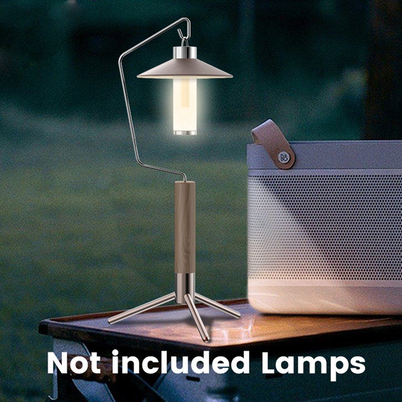 Giá Đỡ Đèn Cắm Trại Có Thể Gấp Gọn Tiện Dụng