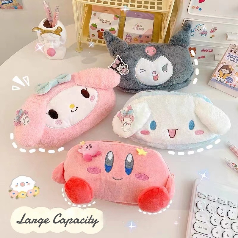 SANRIO Túi Đựng Bút Chì Họa Tiết Dễ Thương Dành Cho Bé
