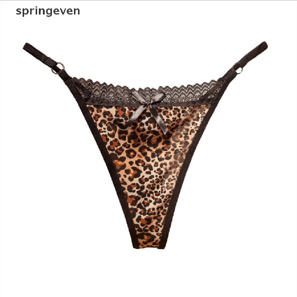 Quần Lót Lưới Họa Tiết Da Báo Quyến Rũ Cho Nữ