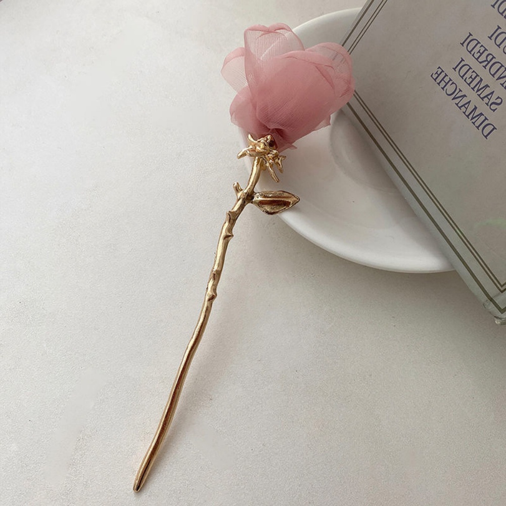 Dây Cột Tóc Bằng Hợp Kim Thiết Kế Xinh Xắn Thời Trang Cho Nữ