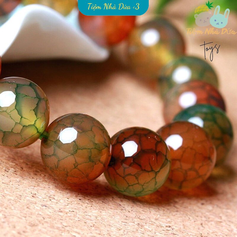 Vòng Đeo Tay Đá Phong Thủy, Vòng Đá Vân Long Mang Lại May Mắn, Bình An, Tài Lộc Của Tiệm Nhà Dứa