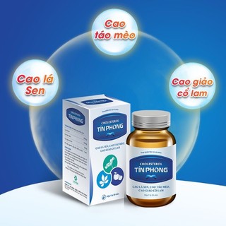 Viên Uống CHOLESTEROL TÍN PHONG (Hộp 30 viên)