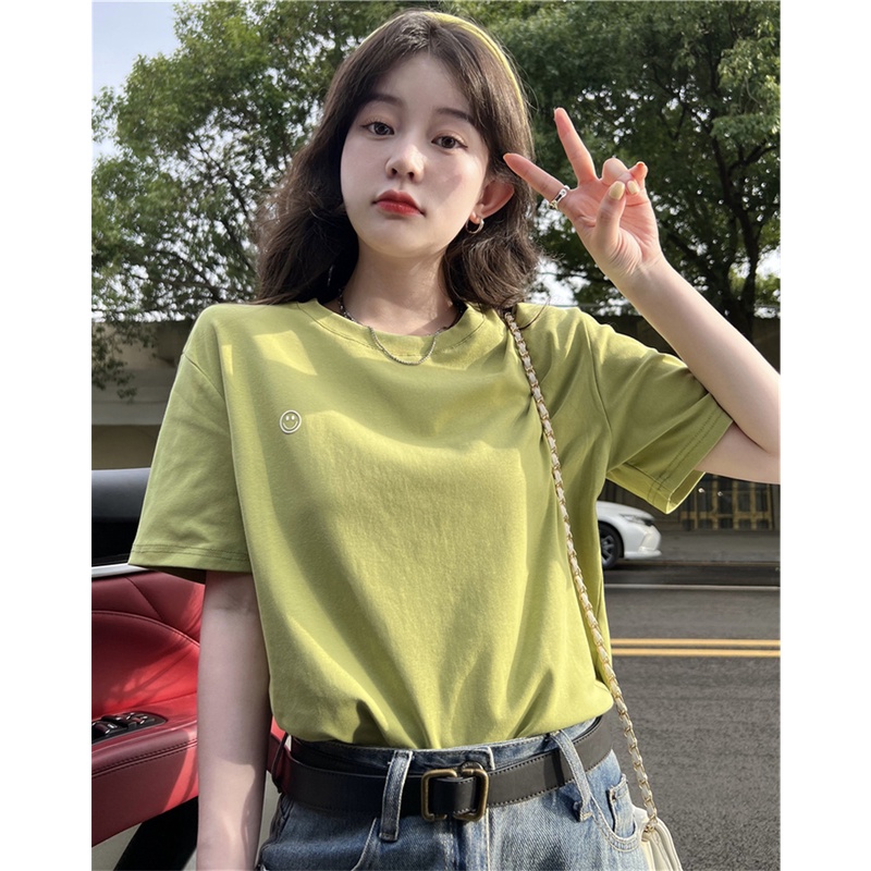 Áo thun NRVP ngắn tay dáng ôm thời trang cho nữ