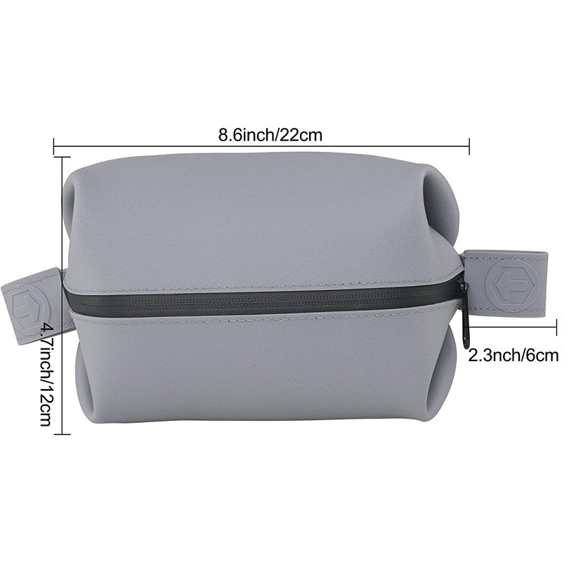 Túi Đựng Mỹ Phẩm Bằng silicone Chống Thấm Nước Kích Cỡ Lớn Tiện Dụng