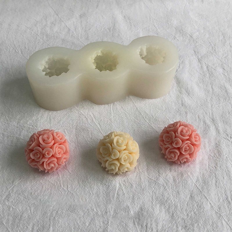 Khuôn Silicone Làm Xà Phòng Nhựa Resin DIY