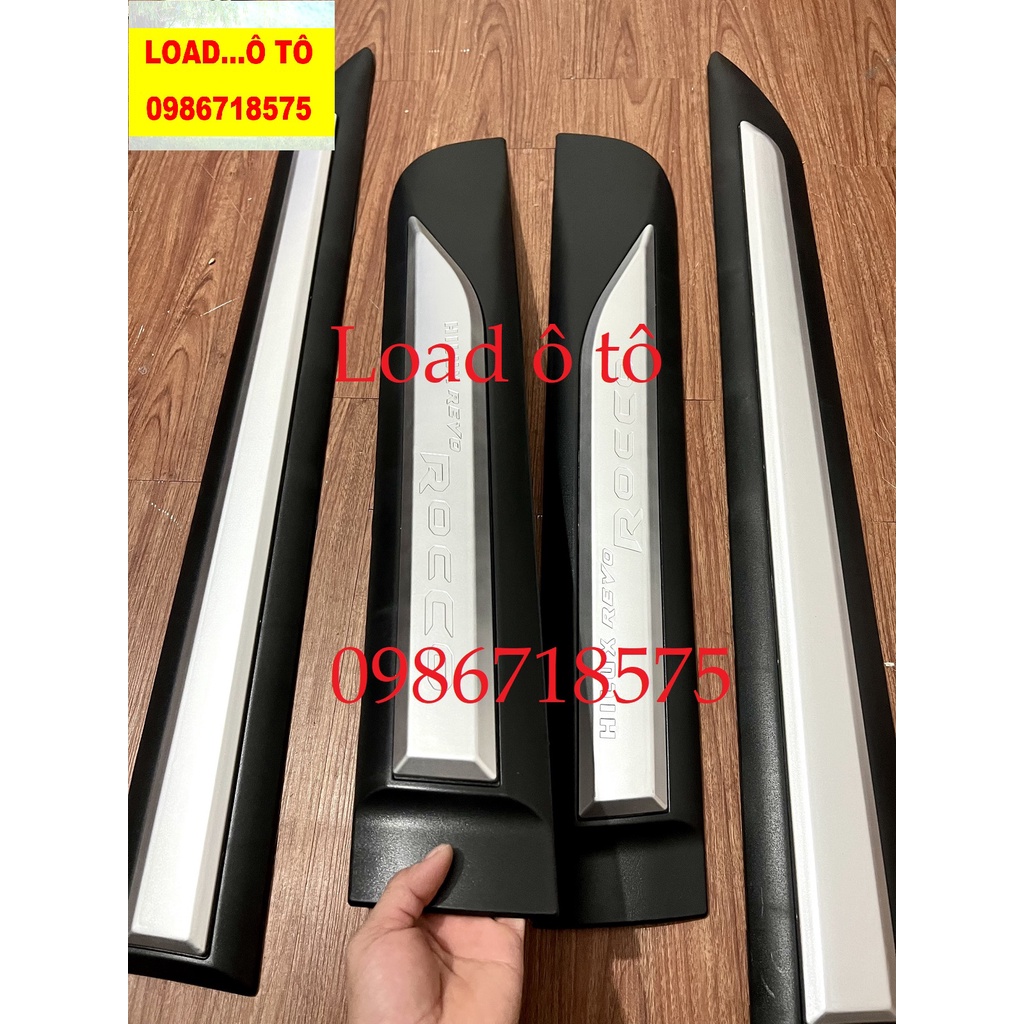Ốp Nẹp Sườn Xe Toyota Hilux 2021-2023 Mẫu Thời trang cao Cấp