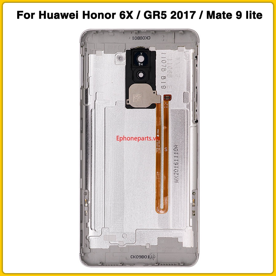 Nắp Đậy Pin Kèm Cáp Flex Vân Tay Chuyên Dụng Cho Huawei Honor 6X / GR5 2017 / Mate 9 lite