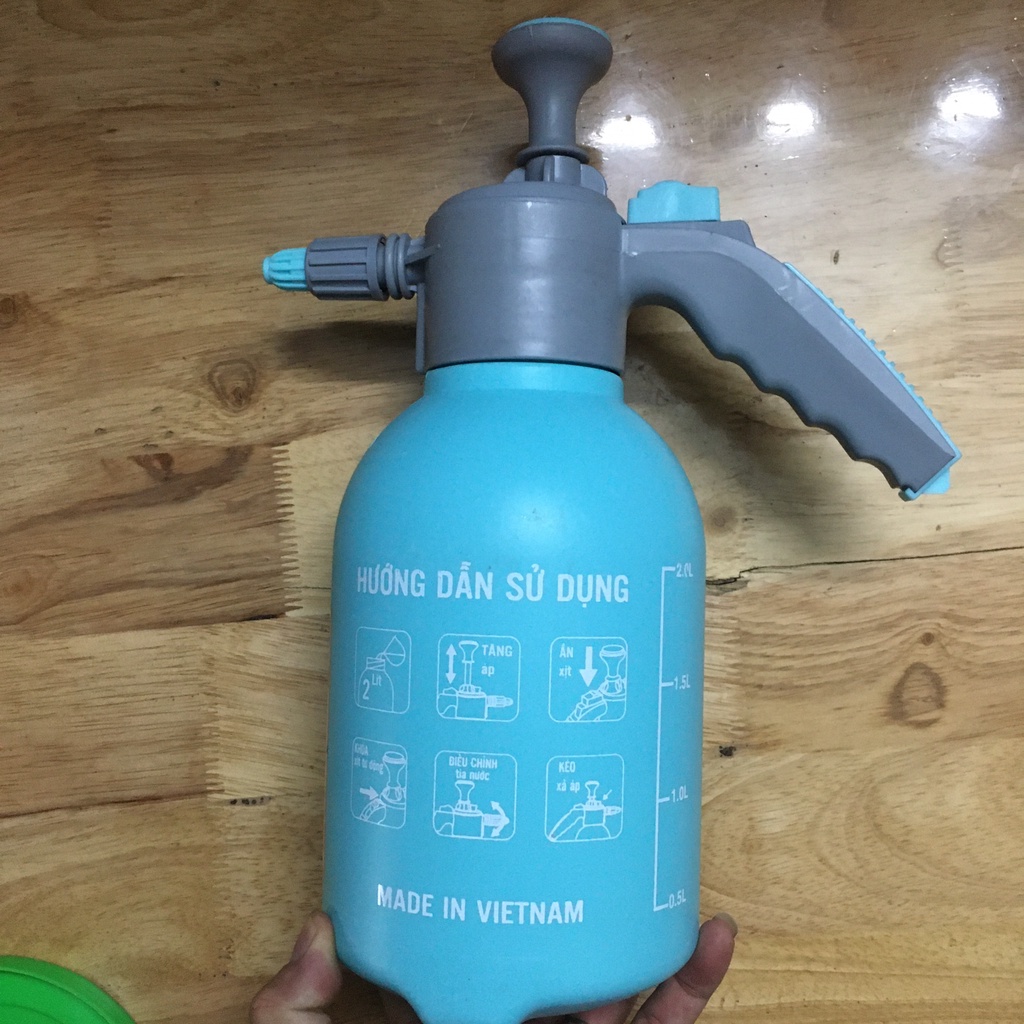 Bình Tưới Cây Áp Suất Cao Xịt Phun Sương 2L - Bình Xịt Tưới Cây SuViNa