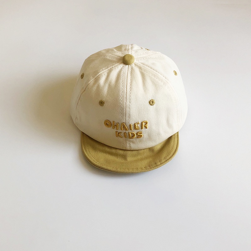 Mũ Bóng Chày Mềm Mỏng Chống Nắng Thêu Chữ Phong Cách Nước Ngoài Thời Trang Xuân Hè Cho Bé Trai Và Bé Gái