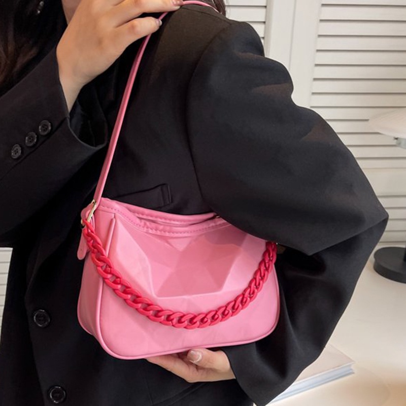 Túi Đeo Chéo Màu Kẹo Đơn Giản Thời Trang Hàn Quốc Cho Nữ