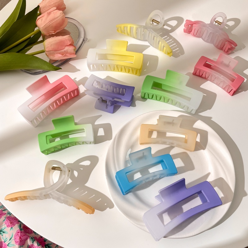 Kẹp tóc càng cua phong cách Hàn Quốc nhiều màu sắc Pastel xinh xắn dành cho nữ KEPTOC03