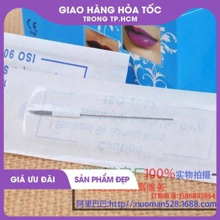 Hộp kim phun xăm thẩm mỹ 3 đầu 100 cây 065
