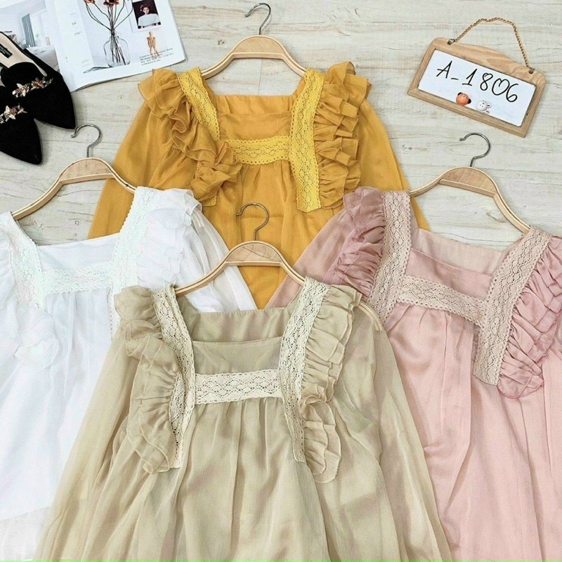 ÁO KIỂU XINH CHẤT VON ĐẸP