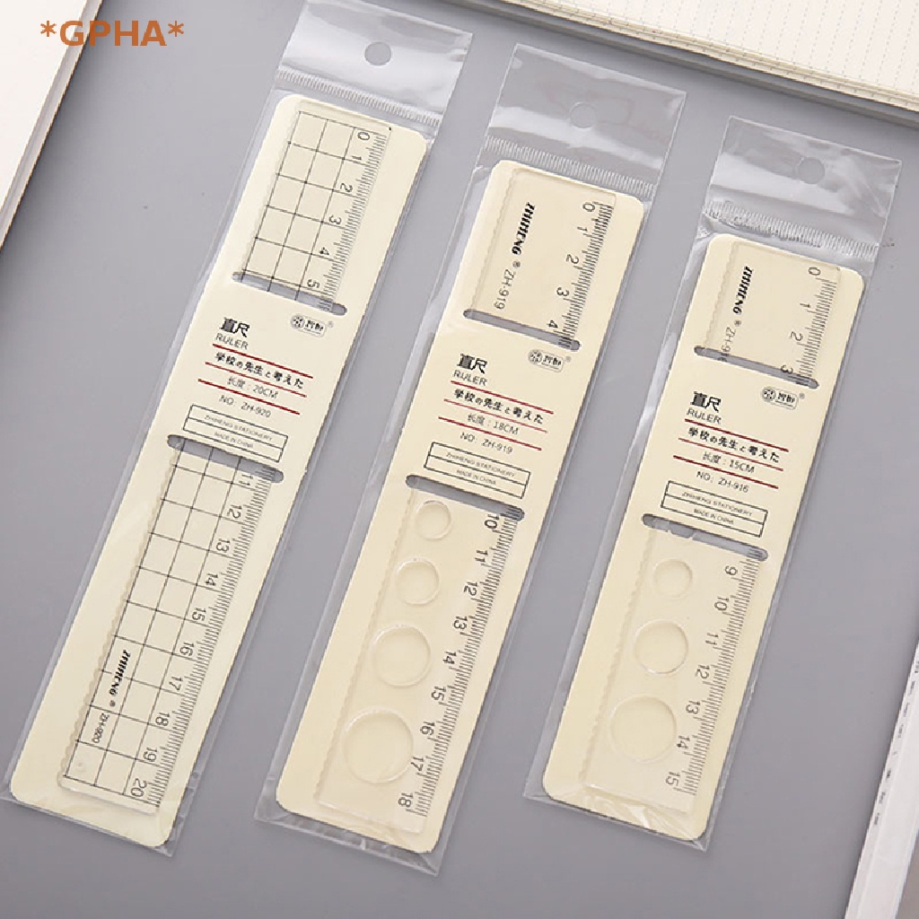 Thước Kẻ Vuông Bằng Acrylic Trong Suốt Kích Thước 15cm 18cm 20cm Mới