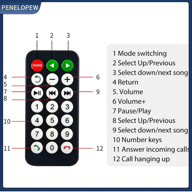 Máy Nghe Nhạc Mp5 M6 Không Dây Bluetooth Rảnh Tay Mp5 Màn Hình 4.3 Inch Kèm Điều Khiển Từ Xa Cho Xe Hơi