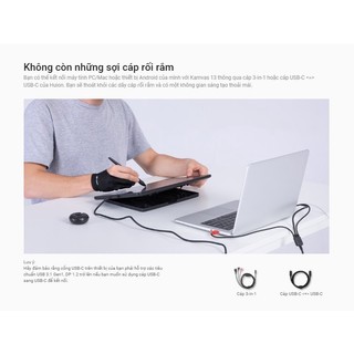 Bảng vẽ LCD Huion Kamvas 13
