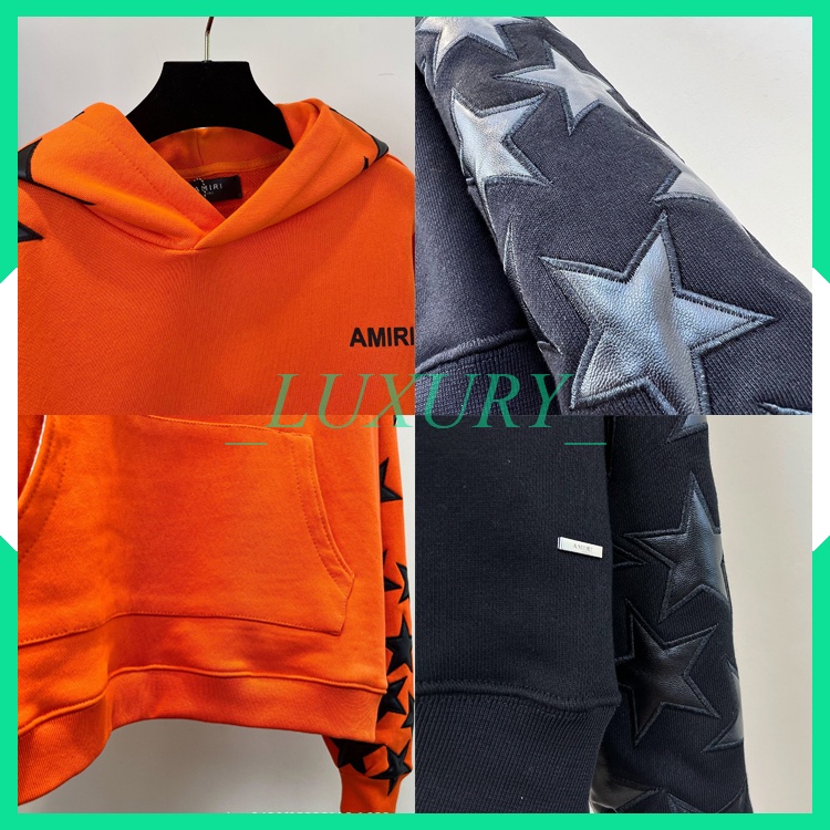 Áo Khoác Hoodie AMIRI Star Thời Trang Unisex Cao Cấp