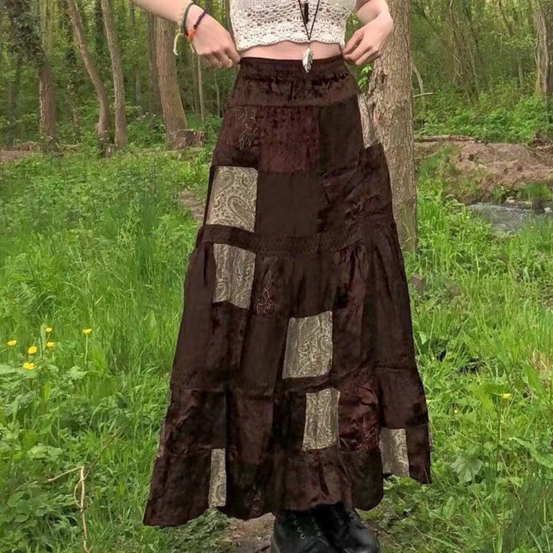Chân váy boho mới ( order)