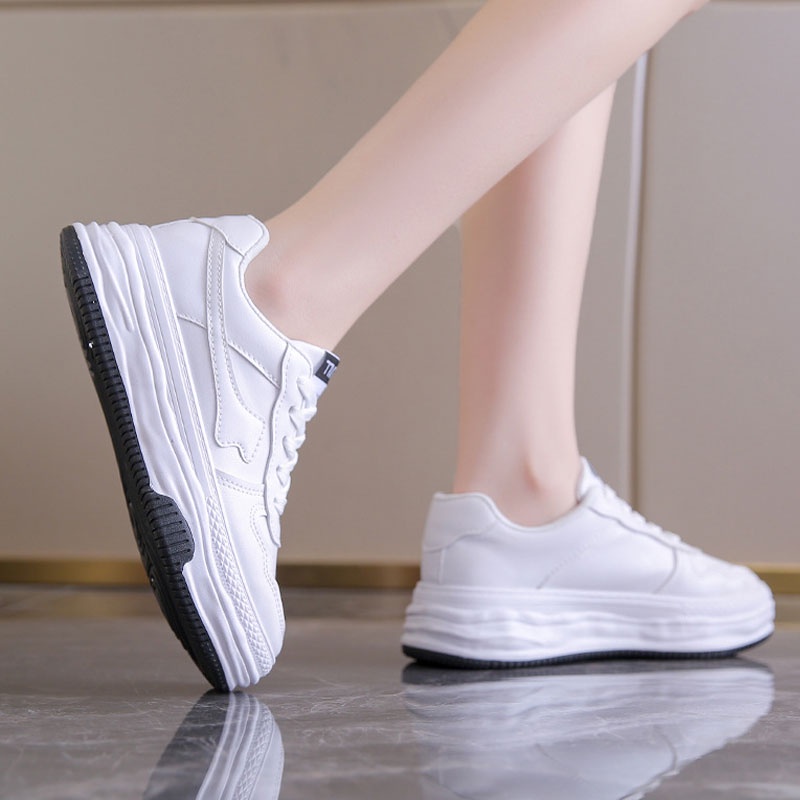 Giày Thể Thao Đế Dày Phối Màu Thời Trang Hàn Quốc Cho Nữ