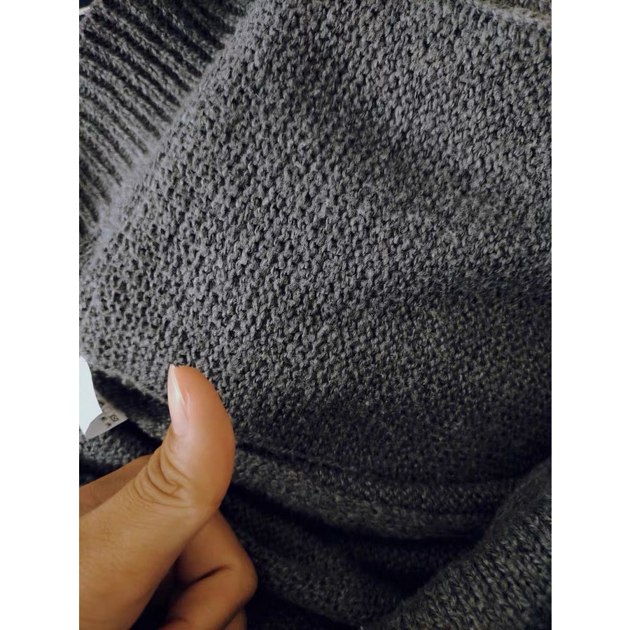 Áo cardigan len Barrel style Hàn Quốc - Có ảnh thật
