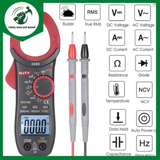 Đồng hồ/ kẹp dòng đa năng ac/dc njty 328d