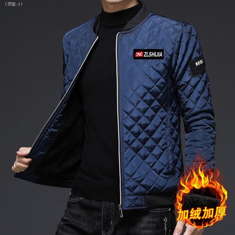 Hàng Có Sẵn Miễn Phí Vận Chuyển Áo Khoác Phao Có Đệm Lót Thời Trang Thu Đông Trẻ Trung Cho Nam