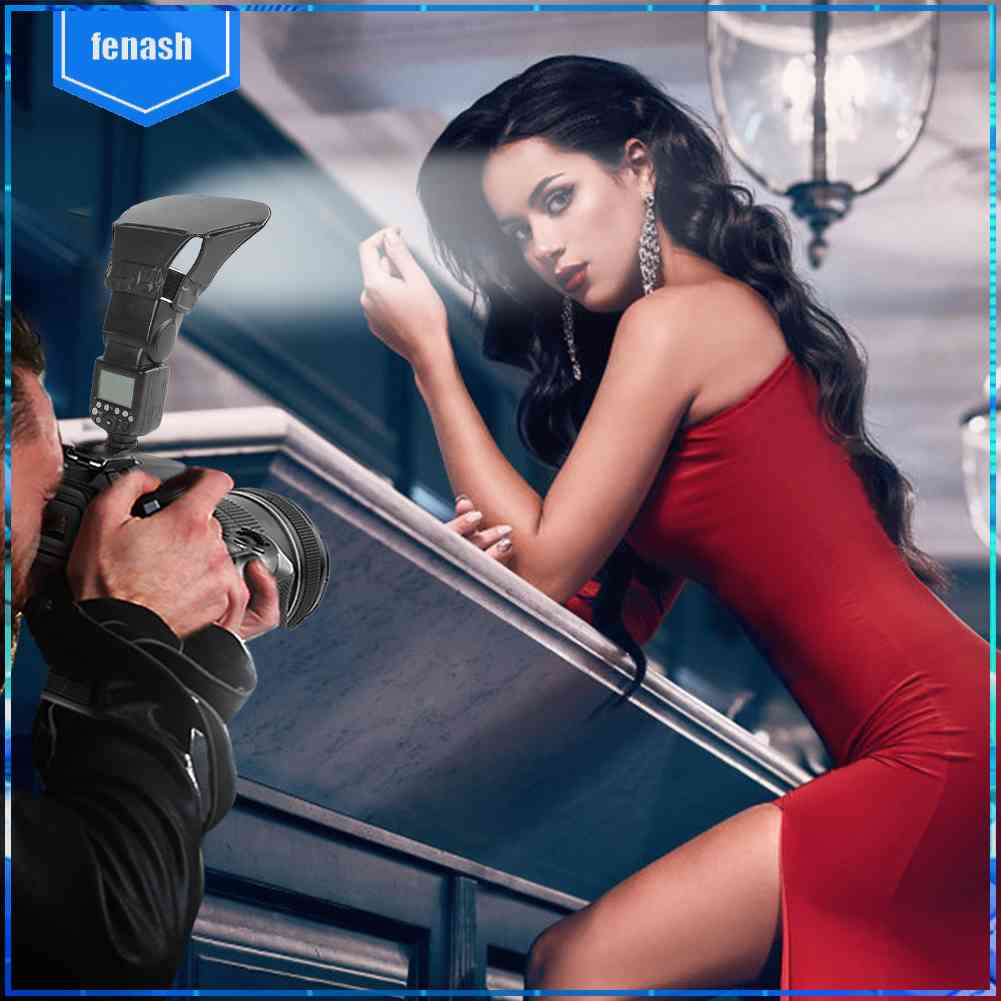 (Chuyên Nghiệp) Bảng Điều Khiển Khuếch Tán Ánh Sáng Trắng Cho Đèn Flash Máy Ảnh DSLR