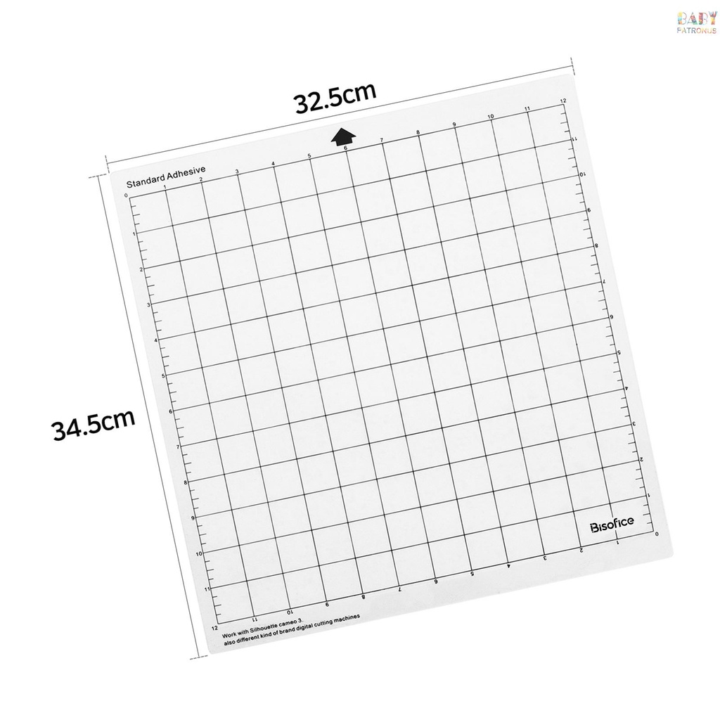 Set 5 Tấm Lót Cắt Trong Suốt Tự Dính 12 X 12-Inch Cho Silhouette Cameo Cricut Explore