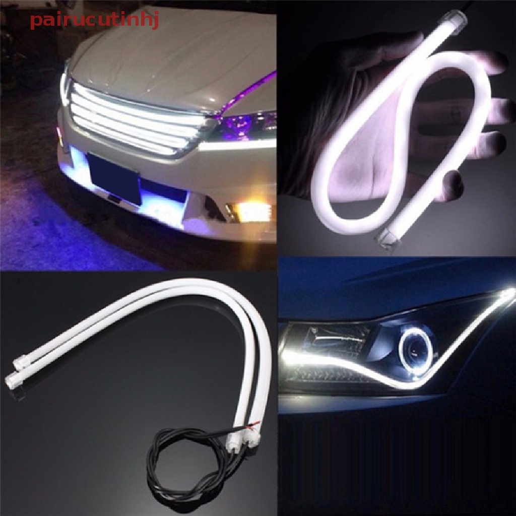 Cặp Dây Đèn LED DRL 30CM Linh Hoạt Chạy Ban Ngày Cho Xe Hơi Vn VN