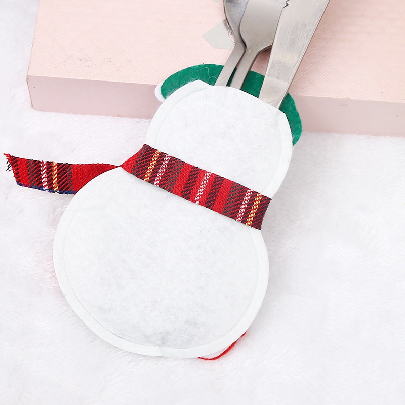 [Home] Sản Phẩm Trang Trí Giáng Sinh [Sản Phẩm Trang Trí Nhà] (Vỏ Bọc Bộ Đồ Ăn Bằng Vải Không Dệt) [Giáng Sinh]