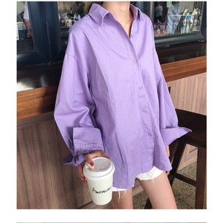 [ORDER] ÁO SƠ MI ULZZANG DÁNG RỘNG FREESIZE