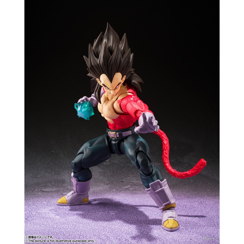 Mô Hình Đồ Chơi Nhân Vật Vegeta Son Gokuu Super Saiyan 4 Trong Phim Bảy Viên Ngọc Rồng GT S.H.Figuarts