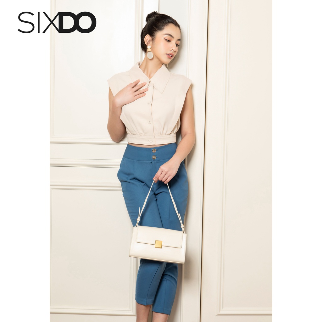 Quần âu nữ cạp hai cúc thời trang SIXDO