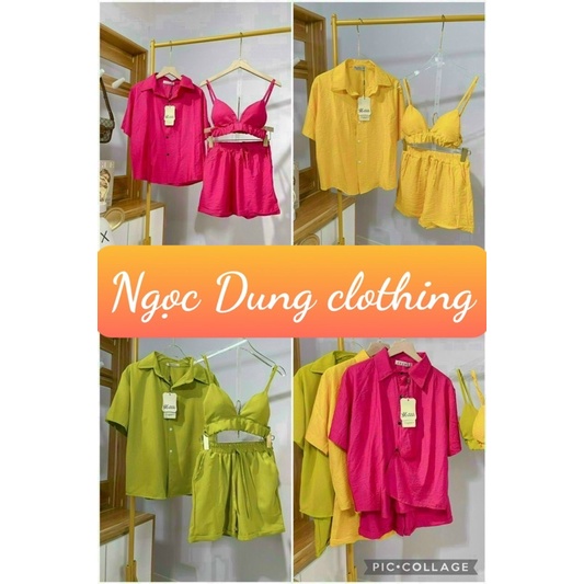 Set 3 món đi biển siêu cute