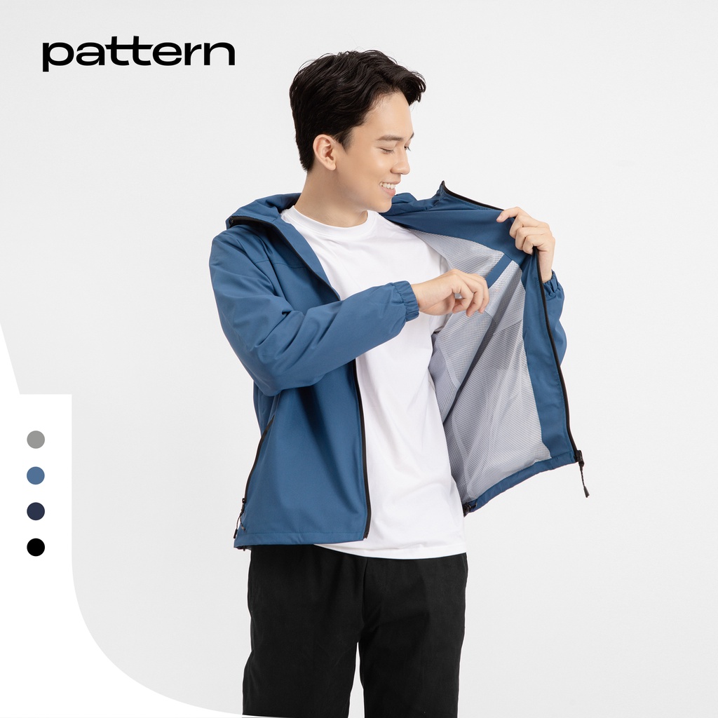 Áo khoác gió trơn PATTERN 4 màu chống thấm nước PK003